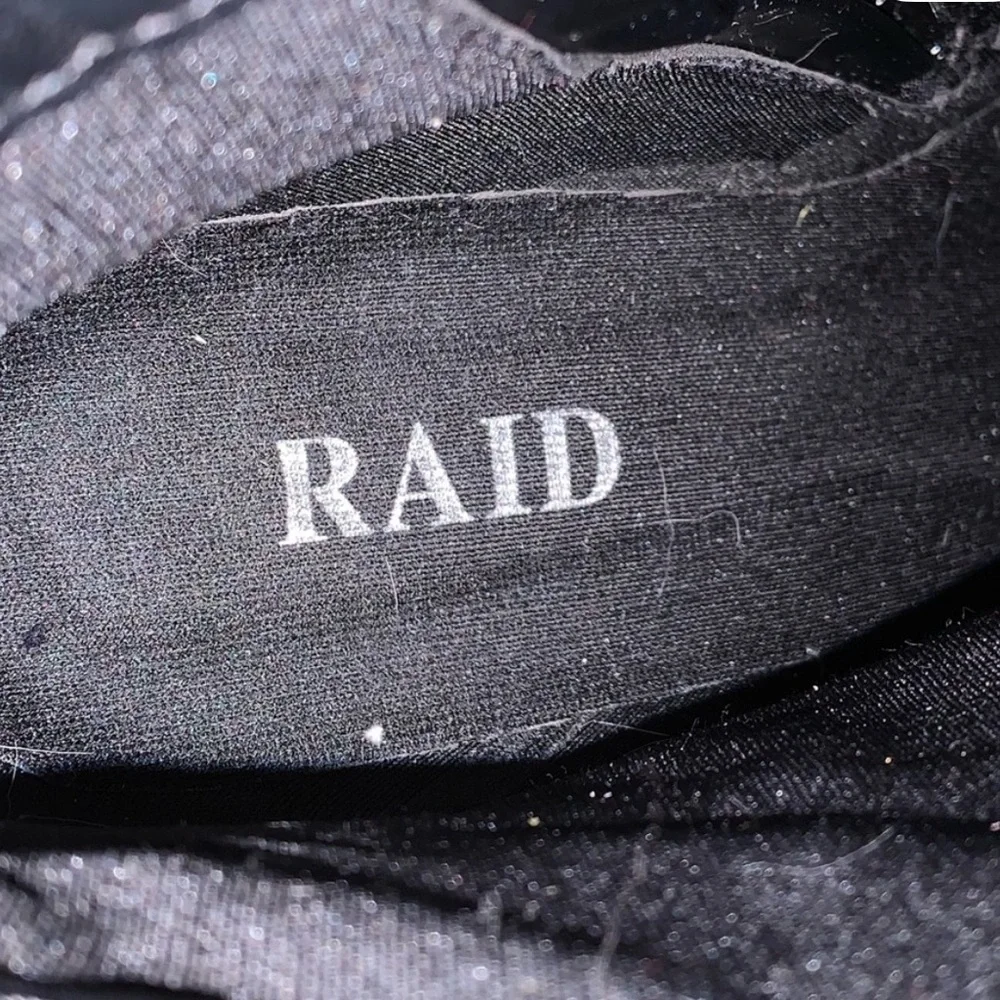 RAID Black Ankle Boots Size 4 EUC